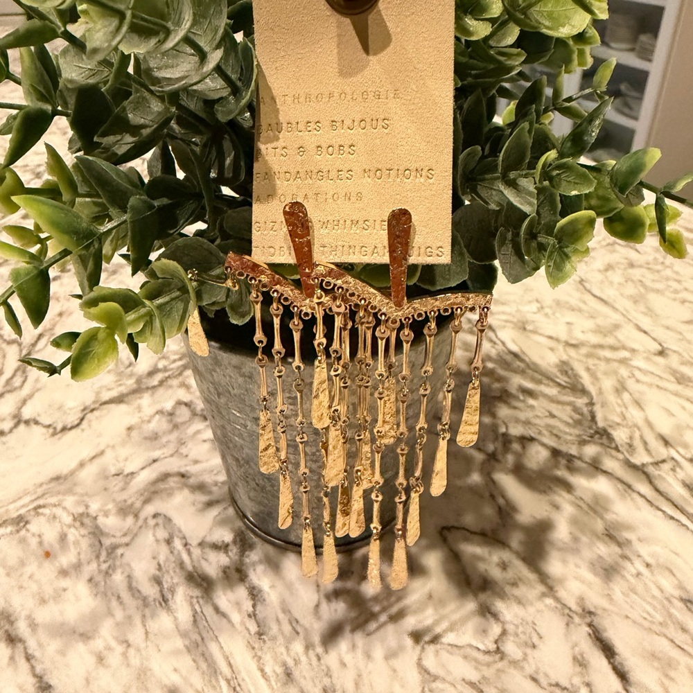Gold Dangle Earrings